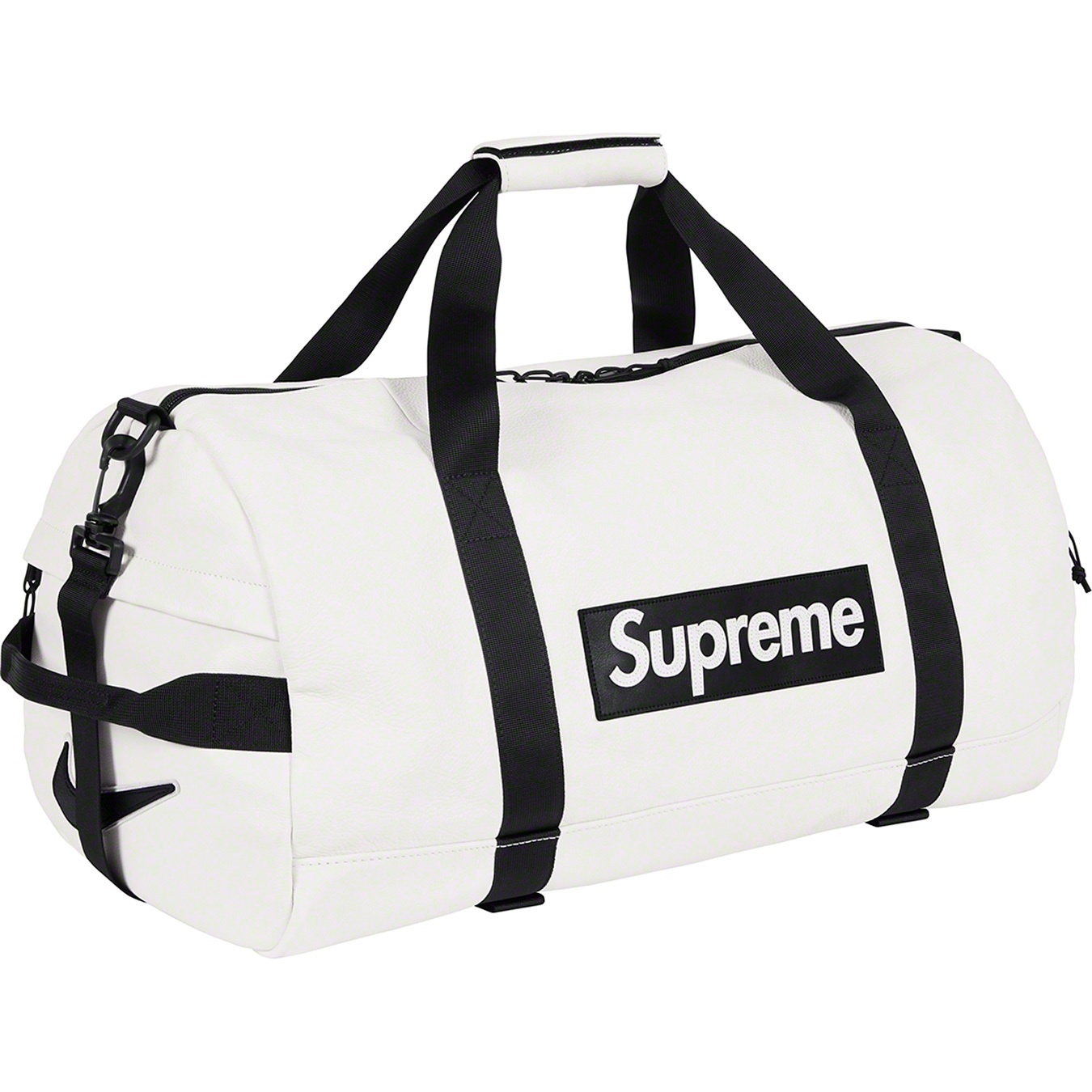 Supreme®/Nike® Leather Duffle Bag view 4